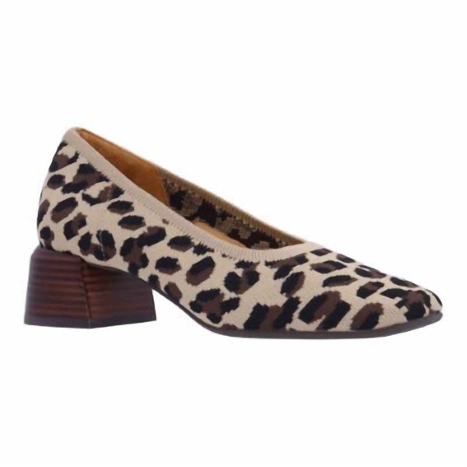 New L'amour Des Pieds Women's Saraphina Pump Sandal In Cheetah Tan Multi